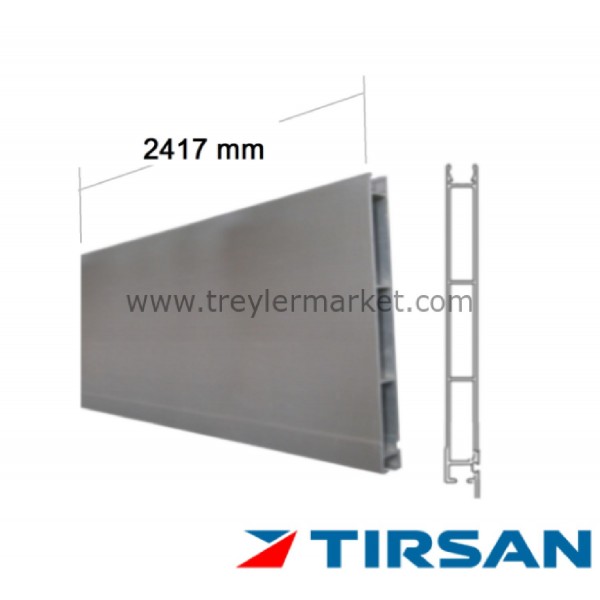 Tırsan Alüminyum Y.M. Profil 2417 (Mg) Eloksallı -At-Pr02275