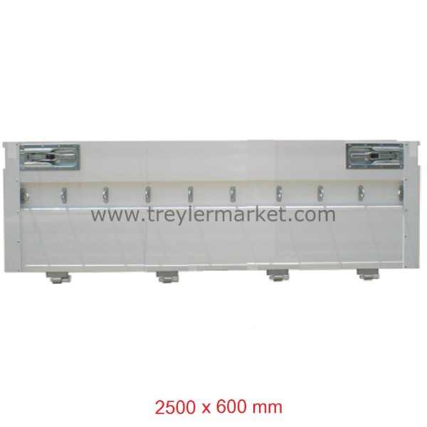 Dorse Alüminyum T Başlı Kilit Yan Kapak-AK-T-2560x600