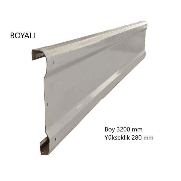 Tırsan Bisikletlik Korkuluk Sac Boyalı 3200 x 280 mm -BS00065