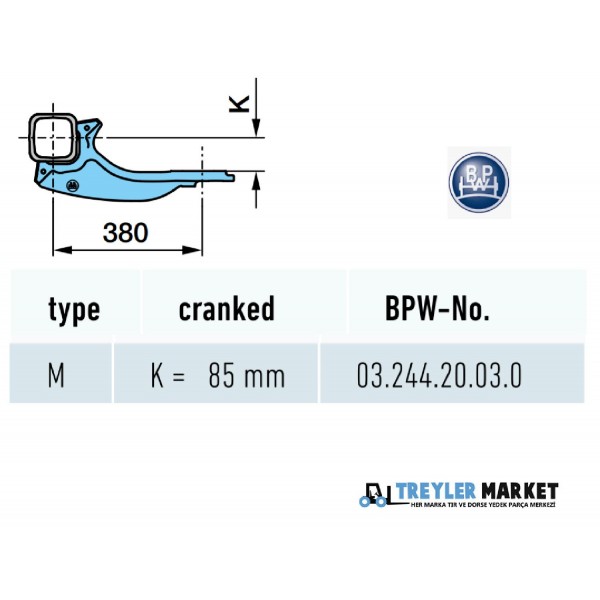 BPW Air ECO Compact Makas-BPW.03.244.20.03.0
