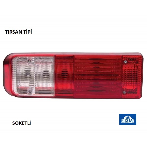 TIRSAN TİPİ STOP LAMBA SOKETLİ  SOL-ISS R 1032 LS