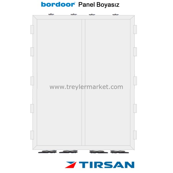 Bordoor Tırsan Arka Kapı Boyasız 5 Menteşe Bordoor -BR-2900