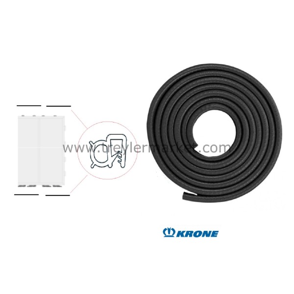 KRONE Arka Kapı Alt-Üst Conta Fitil 1 Metre -515013535