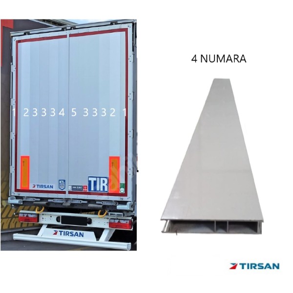 Tırsan Kapı İç Profili Sol-KB:2930 Elx. -AK07069