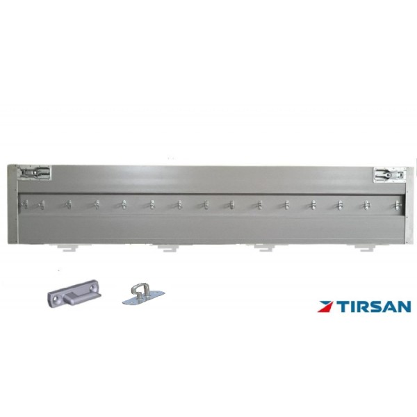 Tırsan Aluminyum Kapak Gagalı Kanca Eloksal 600 x 3179  -KG05356