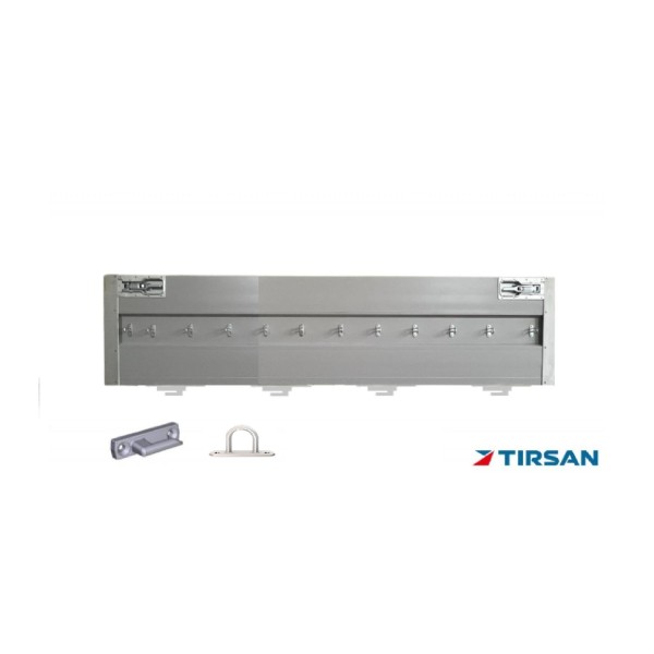 Tırsan Aluminyum Kapak Düz Kanca Eloksal 600 x 2515 mm -KG05308