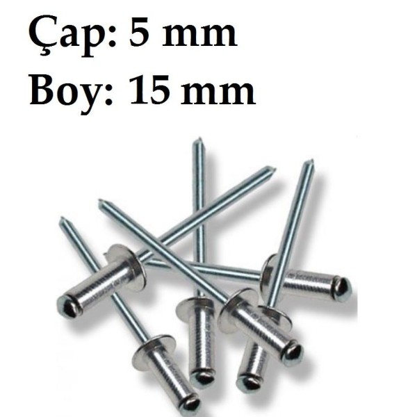 Tırsan Çelik Peçin 316 Paslanmaz Çelik 5X15 mm -PE00008
