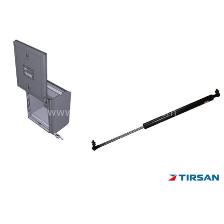TIRSAN AMORTISOR Ø10-22-255ST 600N L2 610