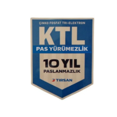 Tırsan Ktl Pas Yürümezlik Etiketi-ET02207