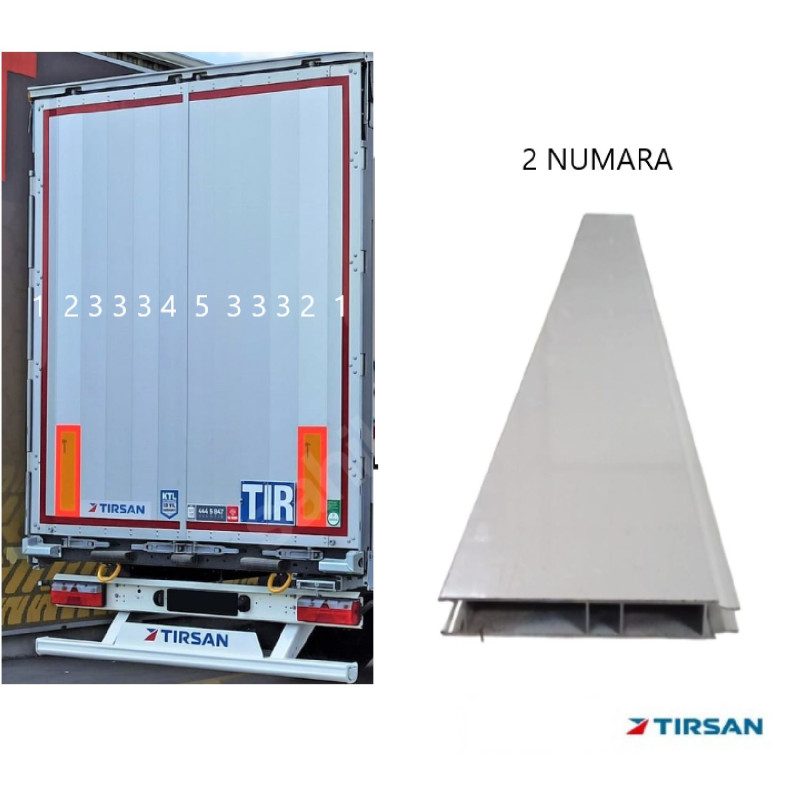 Tırsan Kapı Ara Kilit Profil 2820 Elx-AT-PR02041