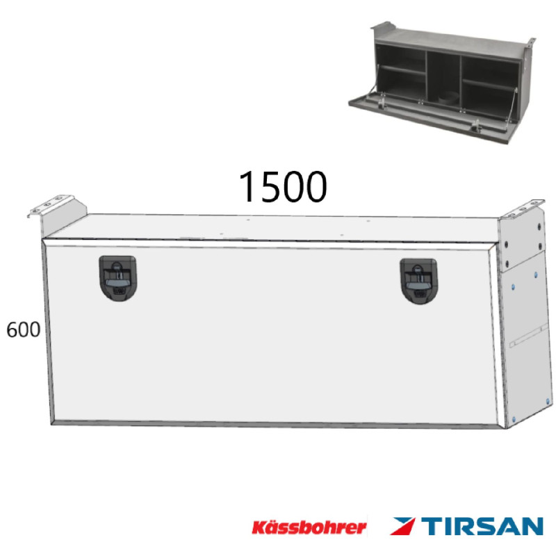 Tırsan Dorse Yemek Dolap Toz Boya Üsten Bağlantılı DL06135