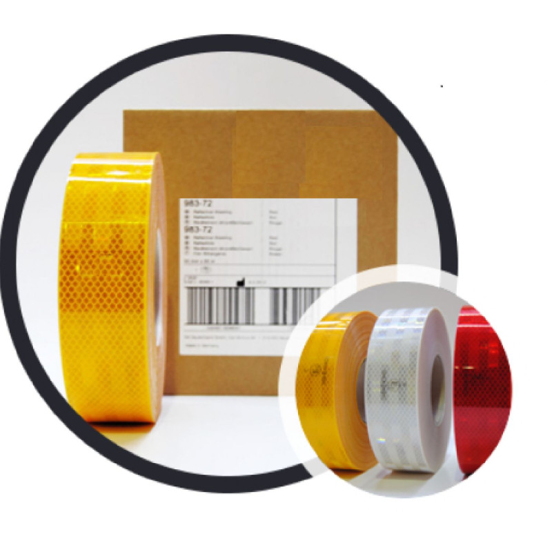 TIRSAN Logolu Beyaz Şerit Reflektör