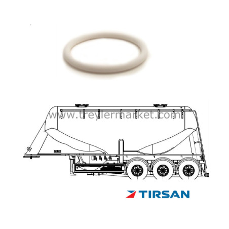 Conta Silobas Kaplin Conta NBR Beyaz