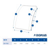Tırsan Domar Dorse Çamurluk Çeyrek-CA00086
