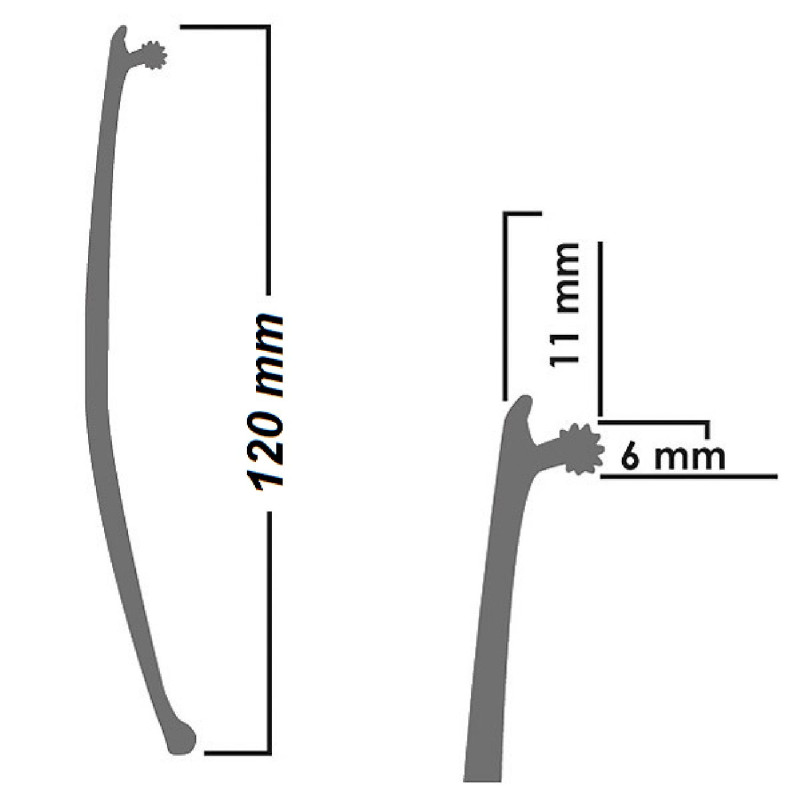 Dorse Kayar Çatı Lastiği 13,5 metre  TIRSAN