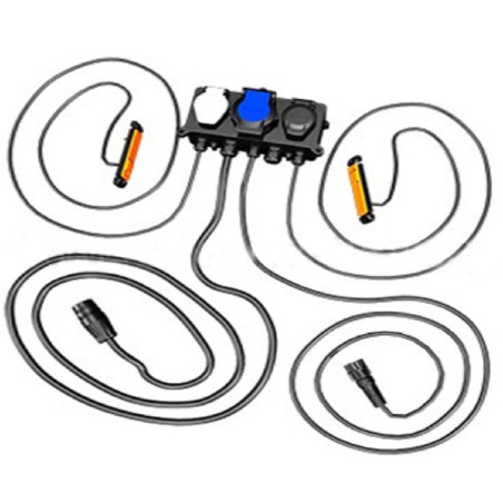 KRONE-515091423 KRONE 1 X 15 Kutuplu  2 X 7 Kutuplu Bağlantı Kutusu