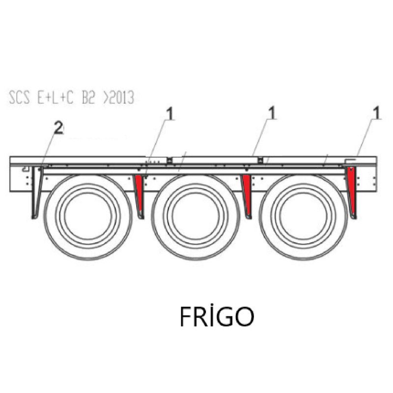 SCHMITZ Çamurluk 450 X 640