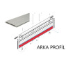 KRONE Profil Yan Kapak Alt