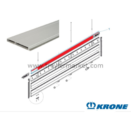 KRONE Profil Yan 75 cm Kapak Üst