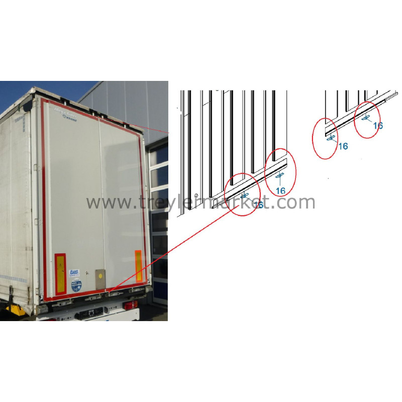 KRONE Delikli Çelik Çubuk -515082073