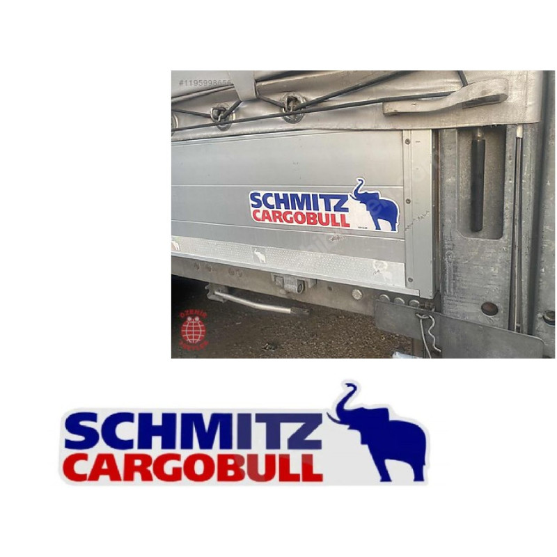 SCHMITZ Yan Kapak Tanıtım Plakası 375x110 mm
