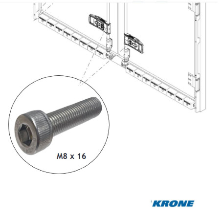 KRONE Arka Kapı Menteşesi