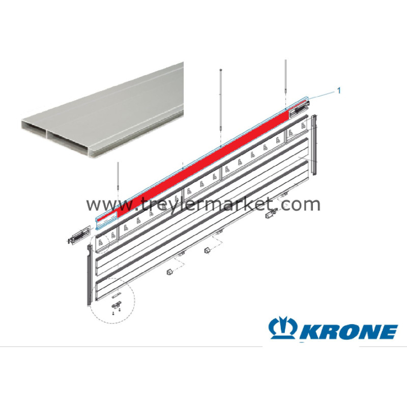 KRONE Profil Yan Kapak Üst