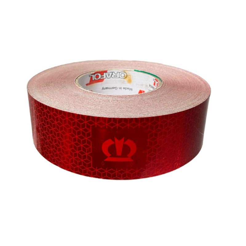 Şerit Reflektör 1 Metre  KRONE  Logolu Kırmızı