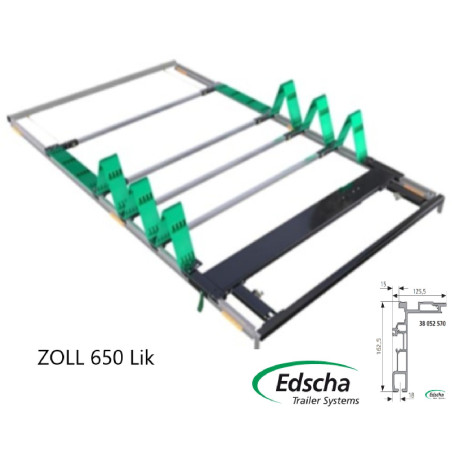 Tırsan Kayar Catı Gürük Mevzuatlı 162,5 mm -CT00145