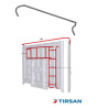 Tırsan Sac Ön Panel Sacı Üst Boru Açık Kasa  -PR03791