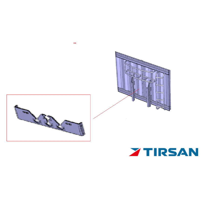 TIRSAN Kaplin Bağlantı Saçı