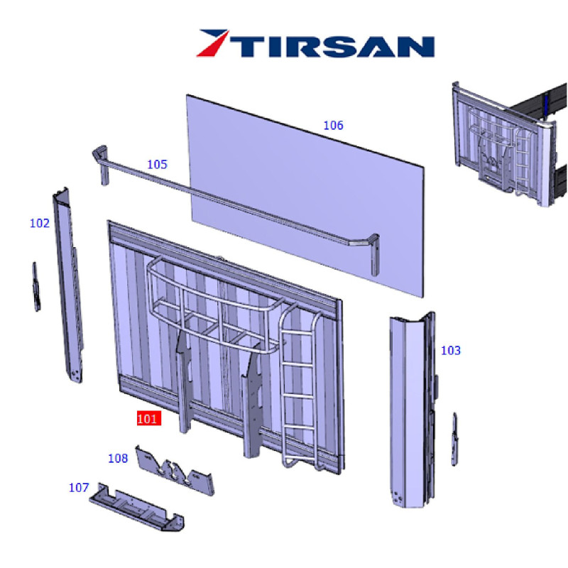 TIRSAN Kaplin Bağlantı Saçı