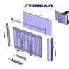 TIRSAN Kaplin Bağlantı Saçı