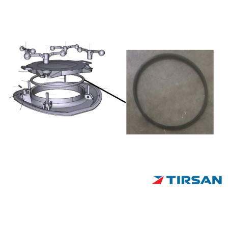 Conta Menhol Üst Kapak Dairesel Kesitli N252.25.1H 3.1