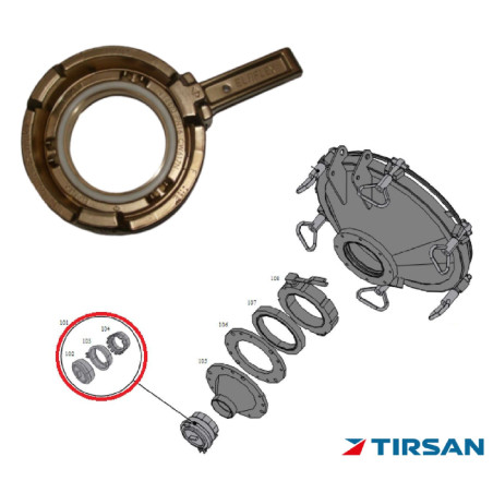 TIRSAN TANKER TW-DISI KAPLIN KOL TWD100TD PIRINC BEYAZ 103 NO