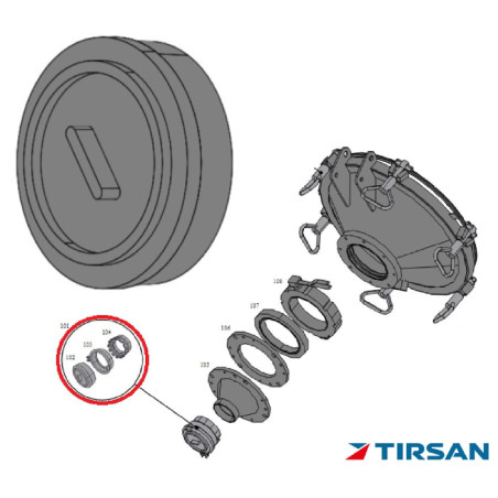 TIRSAN TANKER KOR KAPAK VB 50 ALU