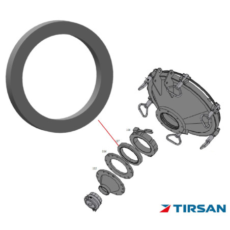 TIRSAN TANKER FLANS 260X30-3.3535