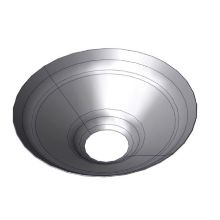 TIRSAN Polyester Hasır Eliptik Beyaz