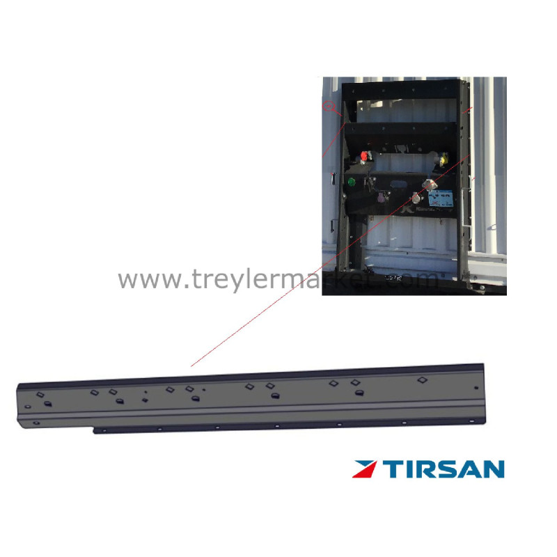 Tırsan Saç Ön Panel Sol Ayak Kaplın Komp Tenteli  -KN00507