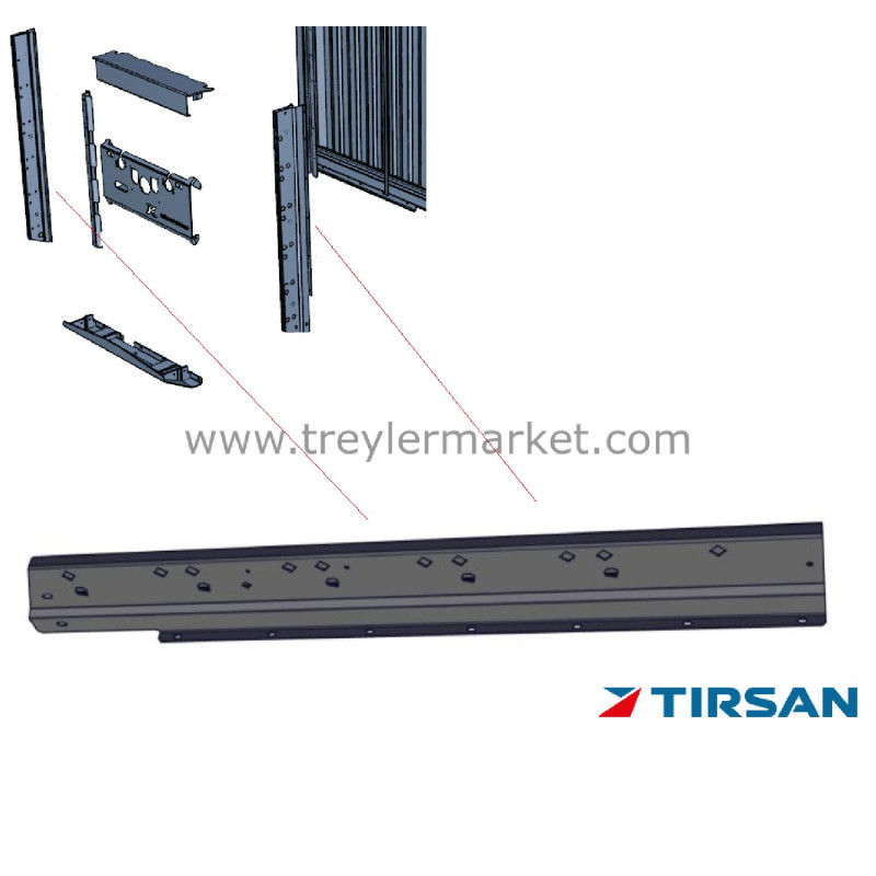 TIRSAN KONSOL DİREĞİ KISA SAĞ 009 NOLU