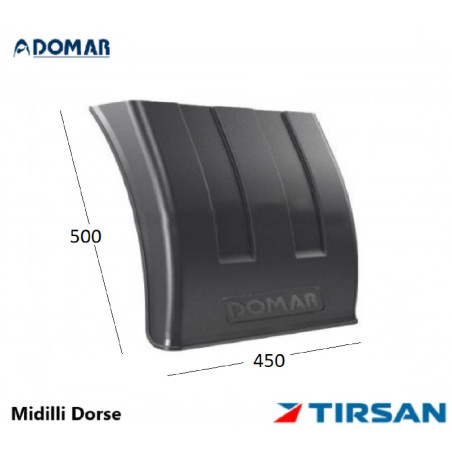Tırsan Çamurluk Yarım 500 mm Domar Sağ -CA00388