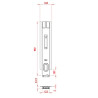 Tırsan Kassböhrer Kırma Baba 600 mm Açık Kasa -CB00343