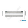 TIRSAN KAPAK 3085 X 600MM. R-9016 BEYAZ