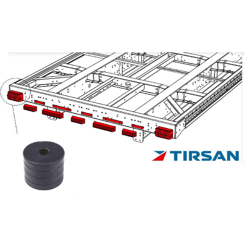 TIRSAN Dorse Rampa Dayama Takozu