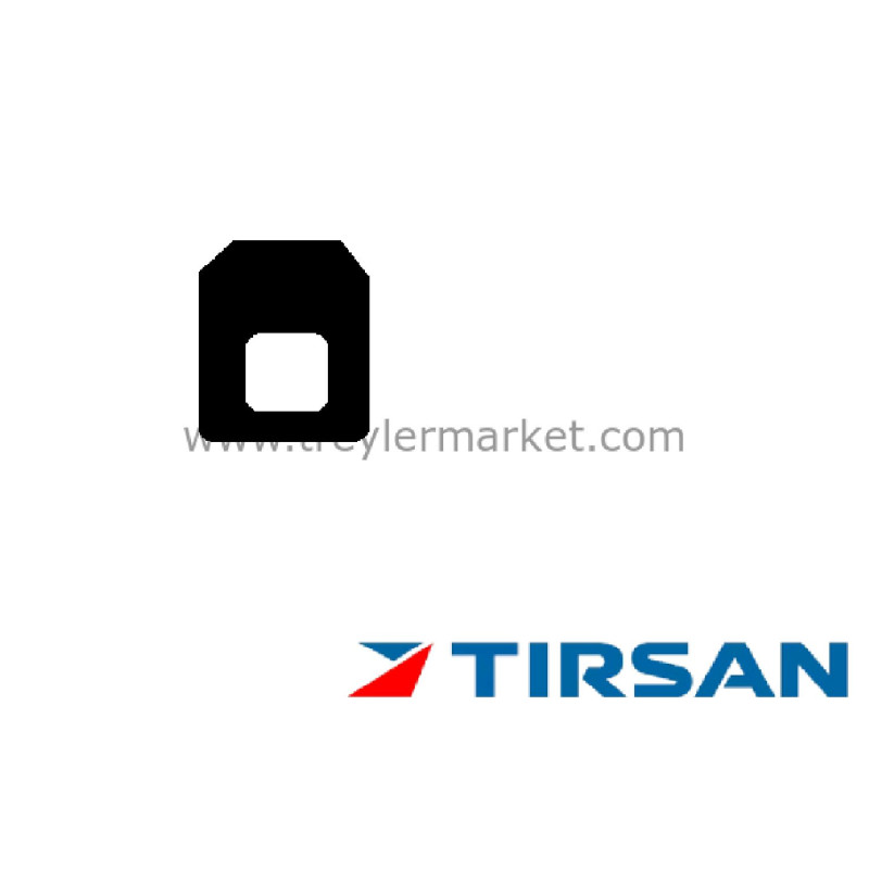 Forklift Bariyer Plastik TIRSAN 350 mm