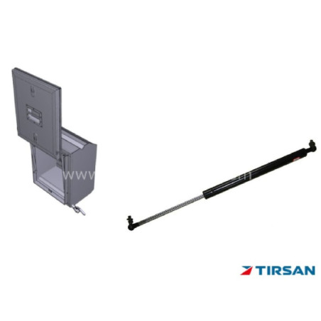 Tırsan Kassbohrer Dolap Amortısör 300 N Boy 600 -AO01032