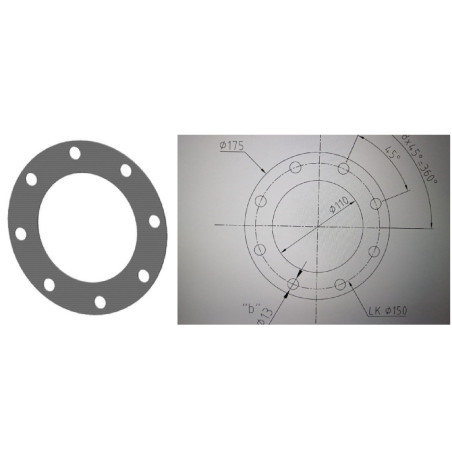Tırsan Conta Silobas Kaplin Conta 2 MM   -SD00011