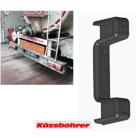 Tırsan C Tipi Tanker Yeni Model Tampon Kenar Lastik Adet  -PT00157