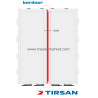 Bordoor Tırsan Arka Kapı Sol İç Profil Düz 11 cm -BR-AL00100