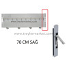 Alüminyum Dikey Kilitleme Sistemi 70 Cm